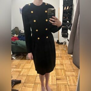 Vintage Saks / Don Sayres for Wellmore Wool Dress